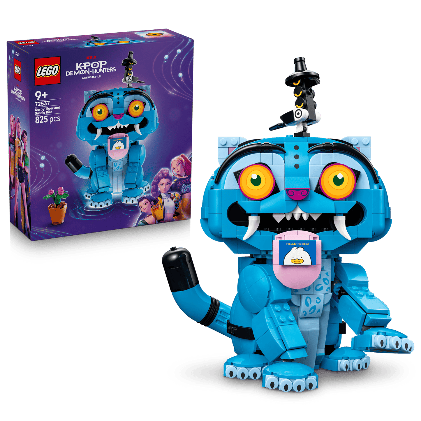 72537 LEGO KPop Demon Hunters™  Derpy la tigre e Sussie la gazza