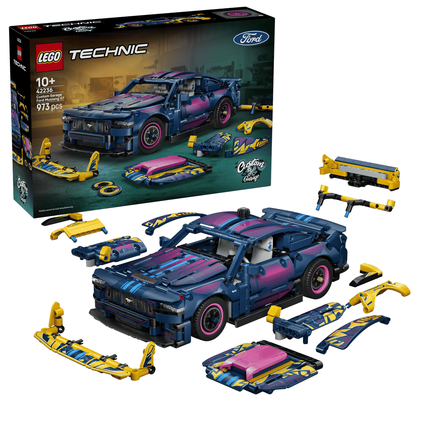 42236 Lego Technic Auto Ford Mustang GT Custom Garage