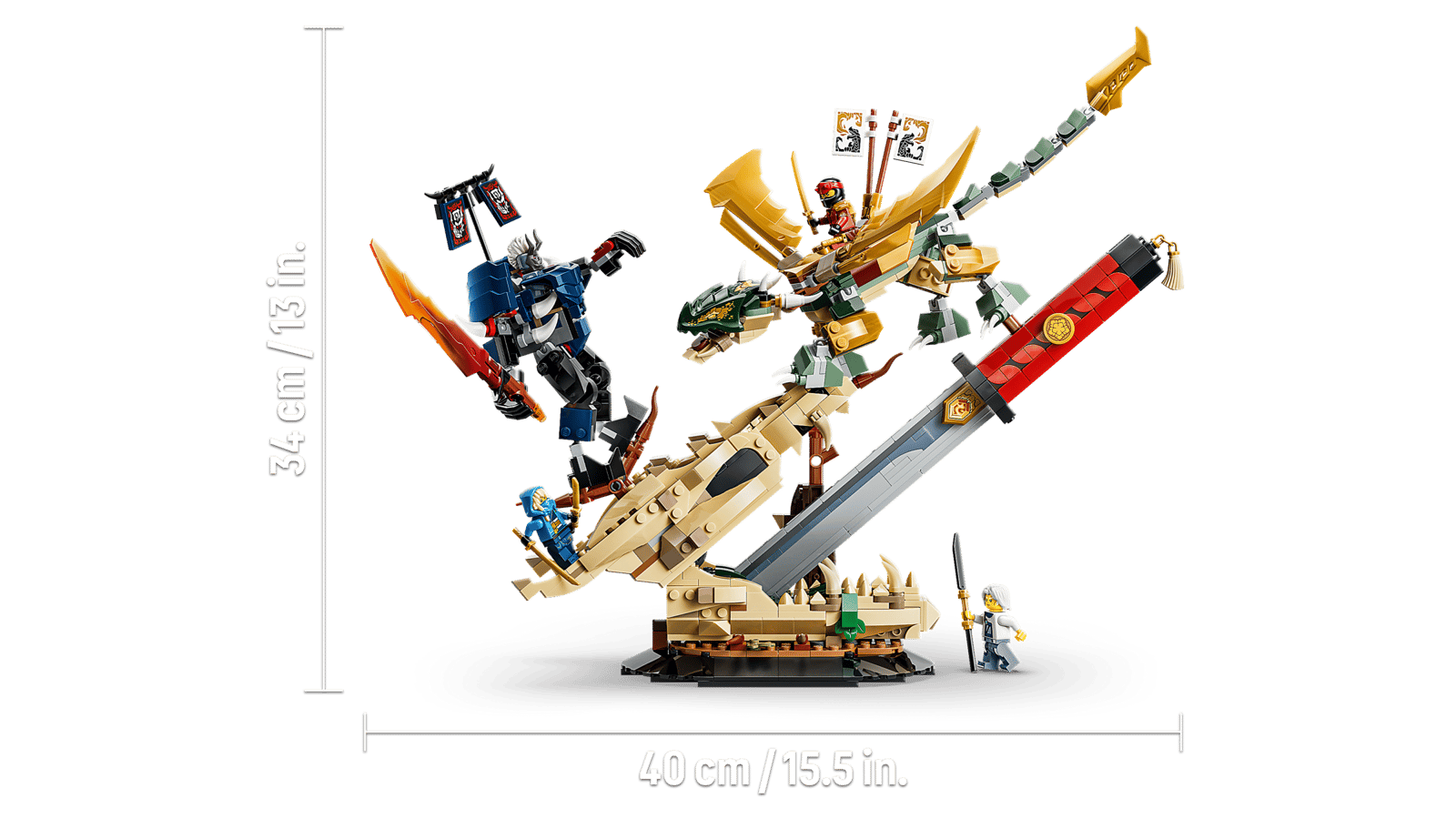 71871 Lego Ninjago Battaglia alla Lama del Drago