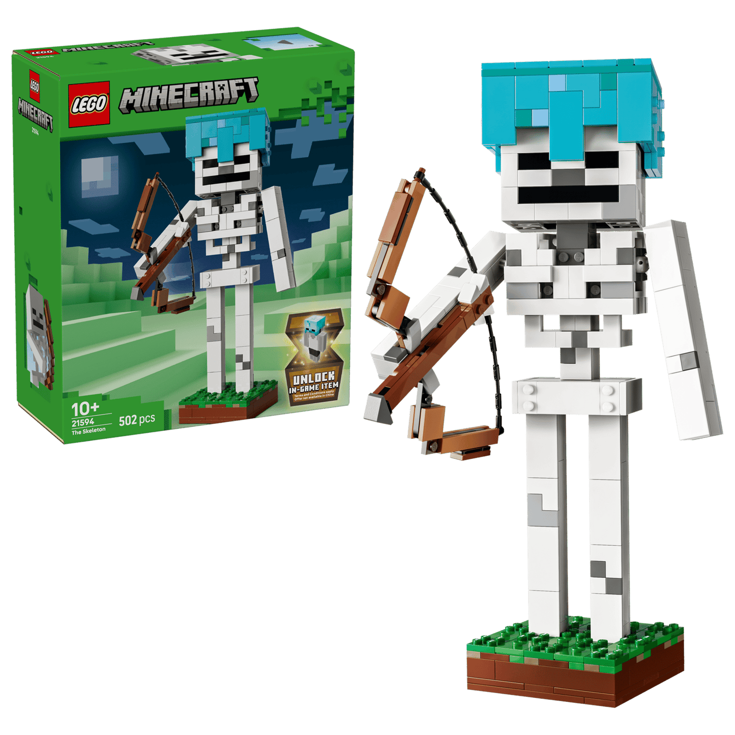 21594 Lego Minecraft Lo Scheletro