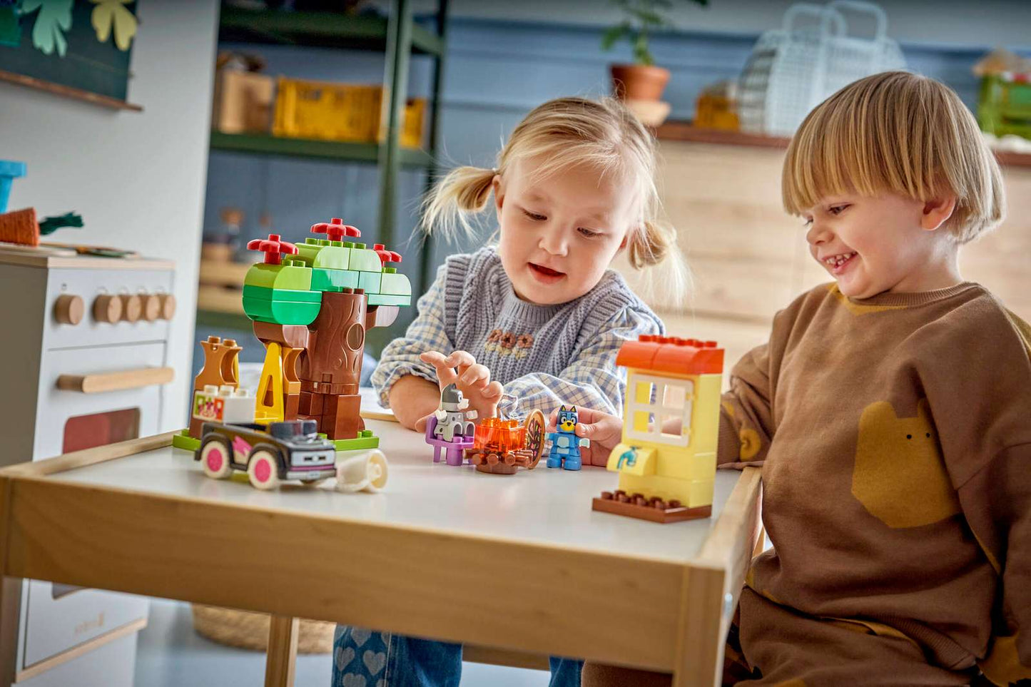 10469 Lego Duplo Pizzaiole con Muffin e Bluey