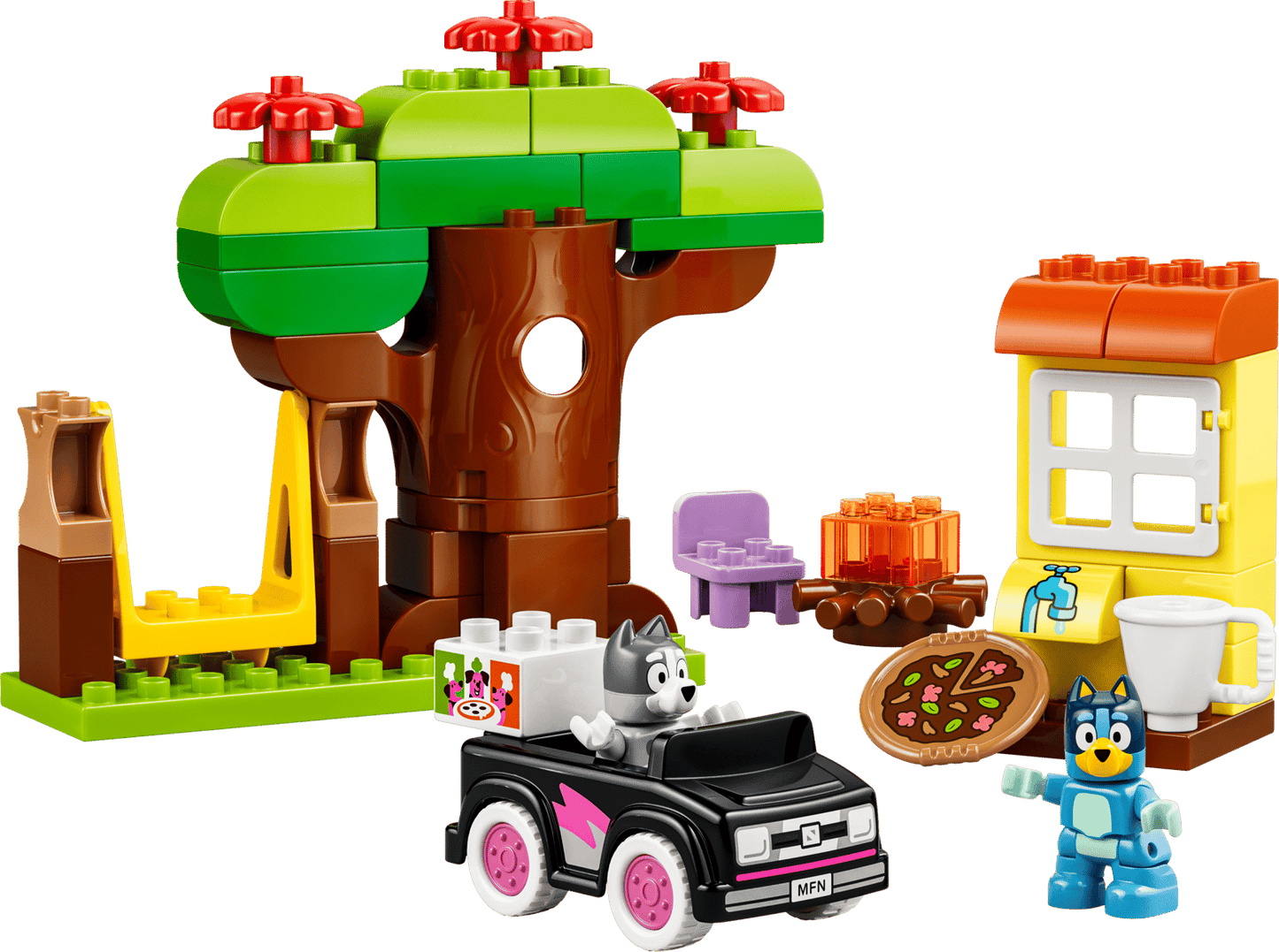 10469 Lego Duplo Pizzaiole con Muffin e Bluey