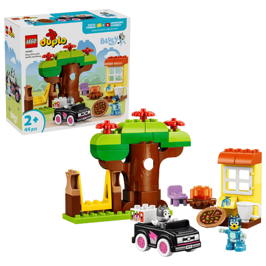 10469 Lego Duplo Pizzaiole con Muffin e Bluey