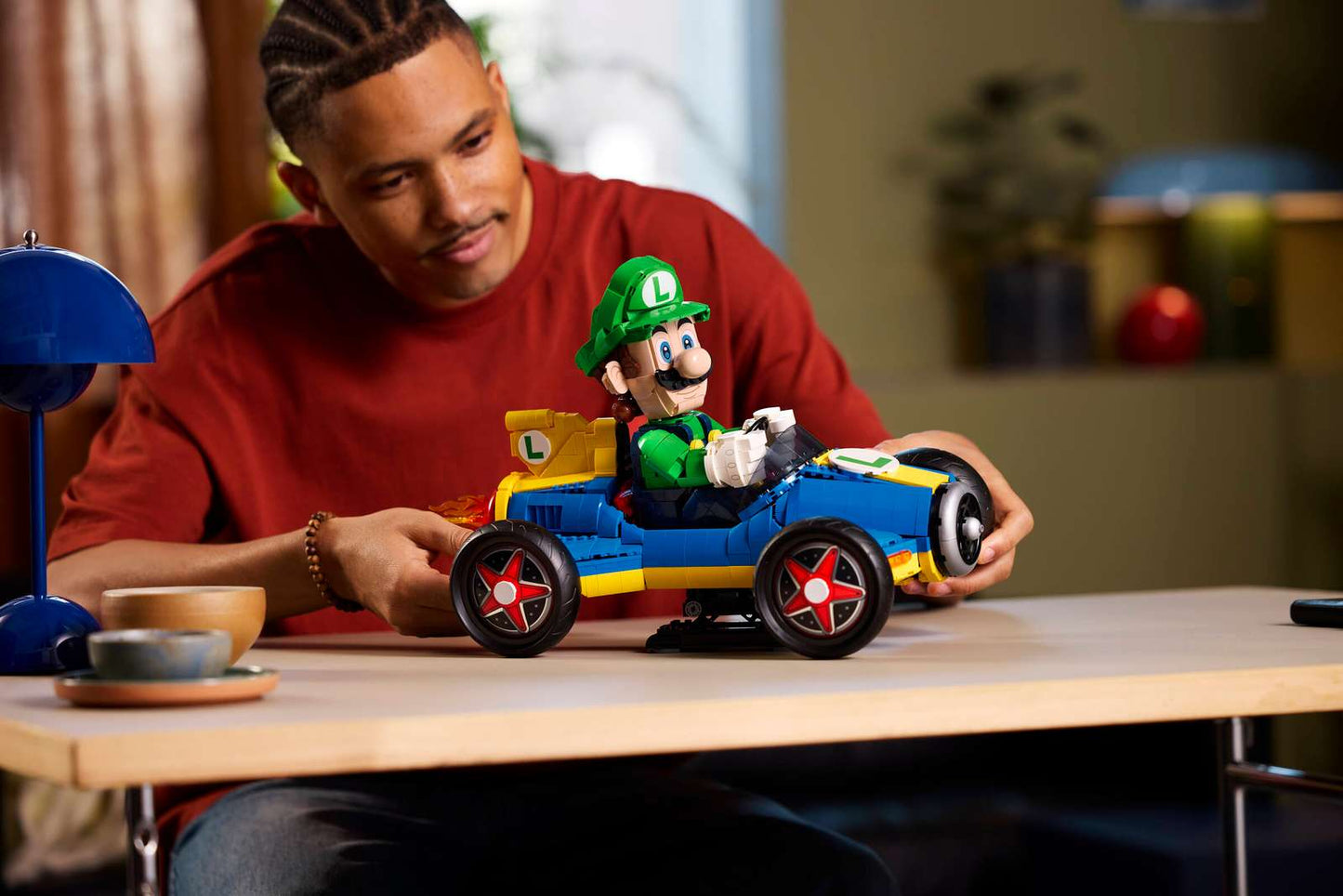 72050 Lego Super Mario Mario Kart™: Luigi e Mach 8