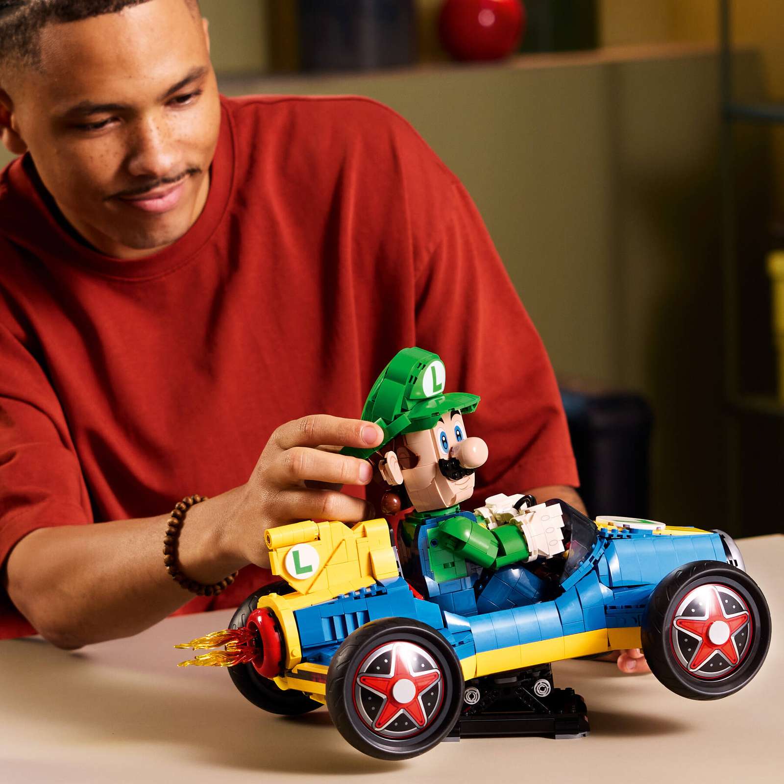 72050 Lego Super Mario Mario Kart™: Luigi e Mach 8