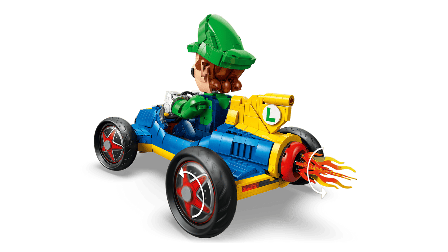 72050 Lego Super Mario Mario Kart™: Luigi e Mach 8
