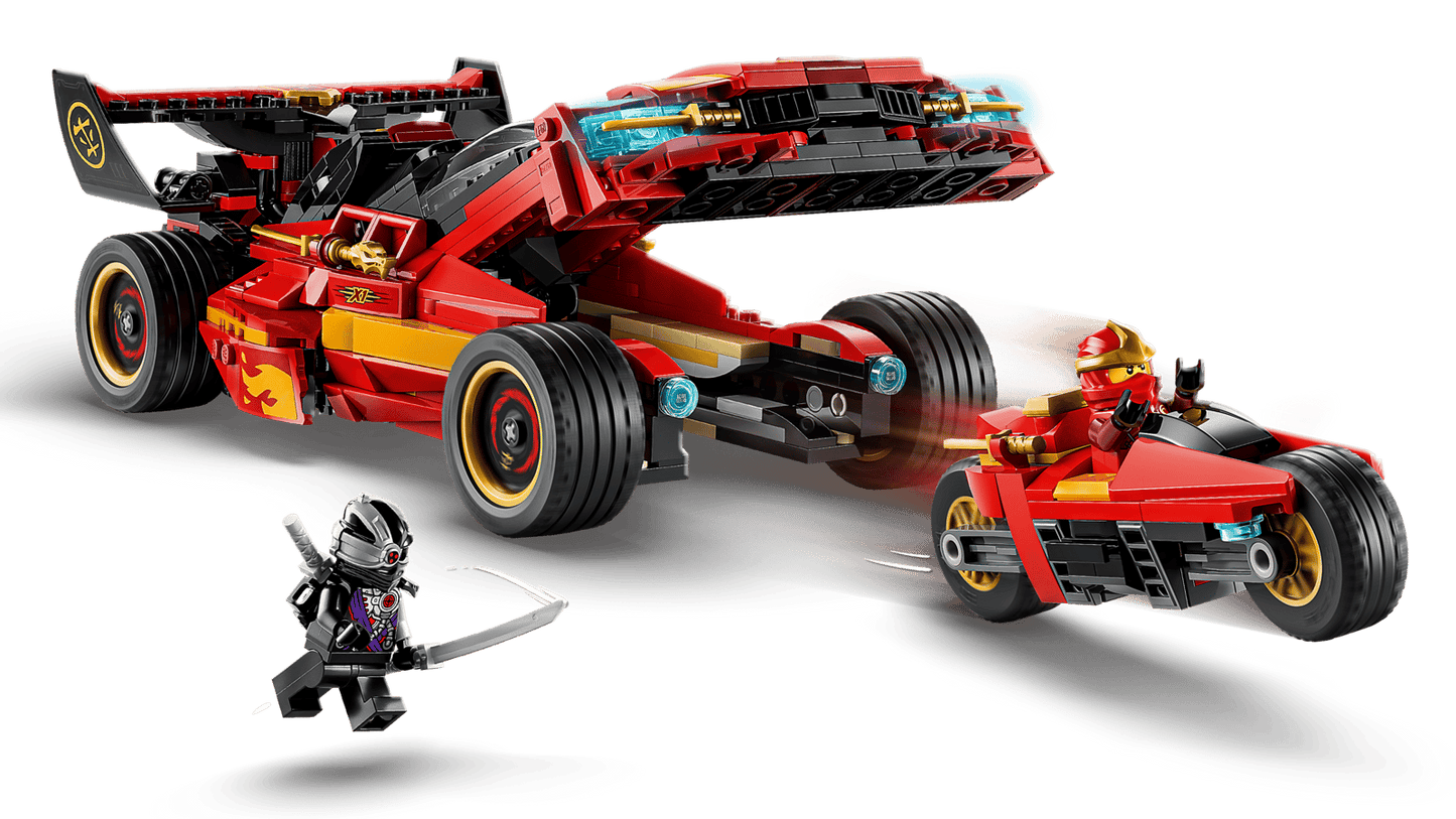 71867 Lego Ninjago Super-bolide Ninja X-1 - 15° Anniversario