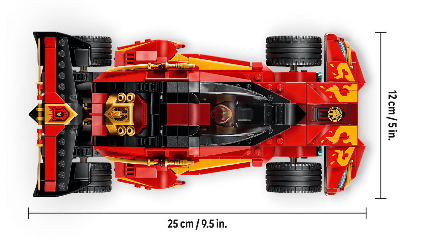 71867 Lego Ninjago Super-bolide Ninja X-1 - 15° Anniversario