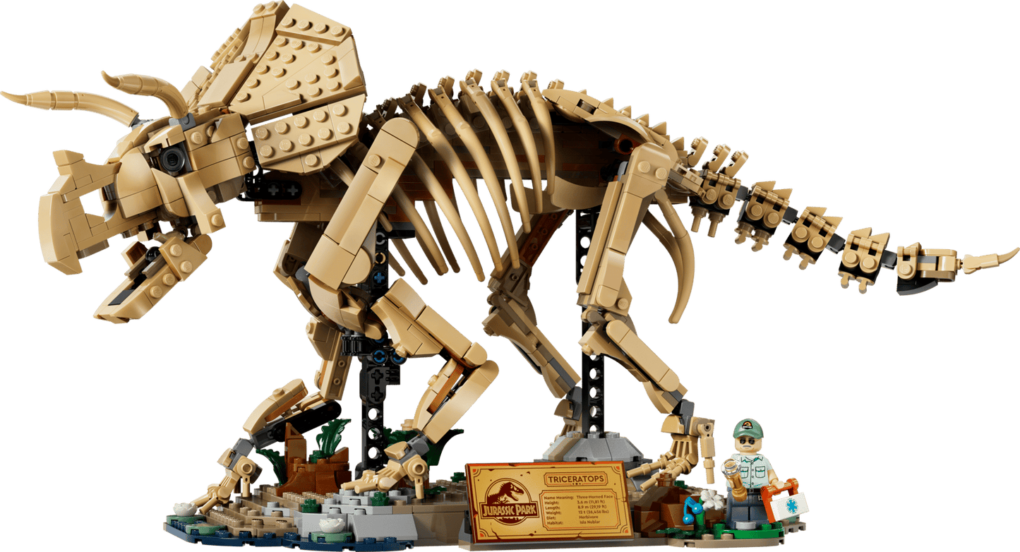 77985 Lego Jurassic World Fossili di dinosauro: Triceratopo
