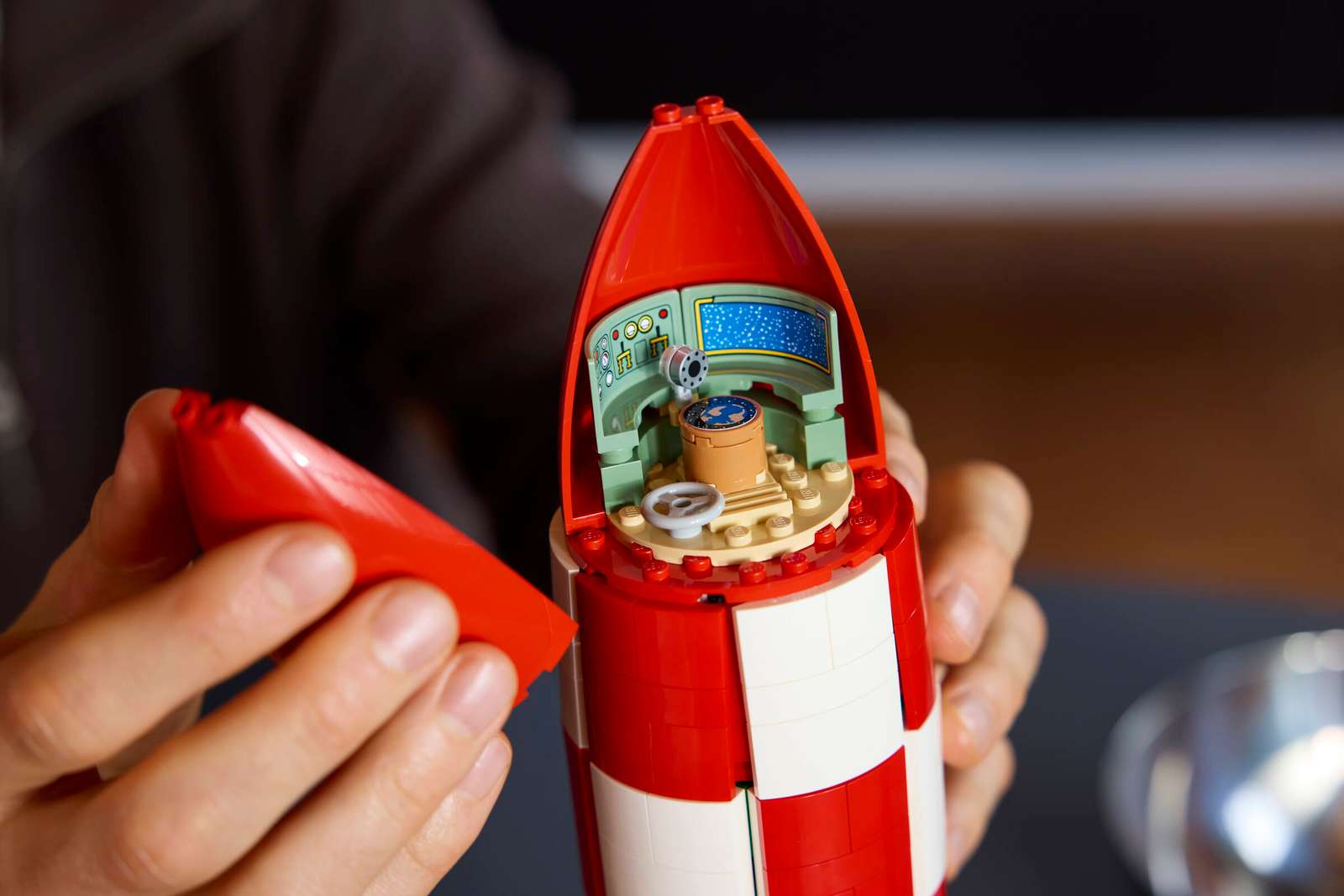 21367 LEGO Ideas  Razzo Lunare di Tintin Set da Collezione