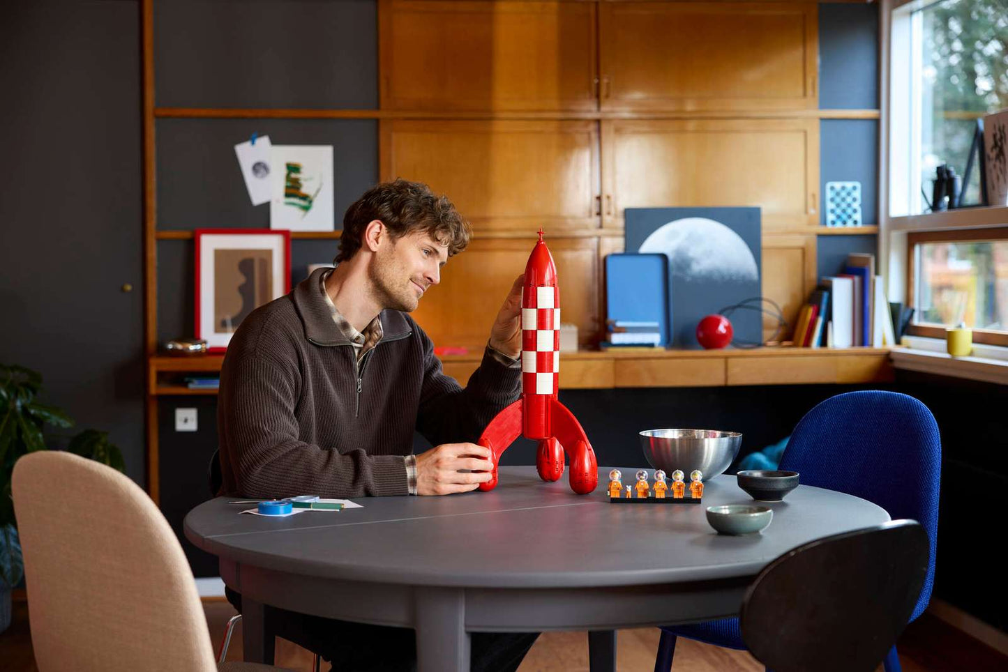 21367 LEGO Ideas  Razzo Lunare di Tintin Set da Collezione