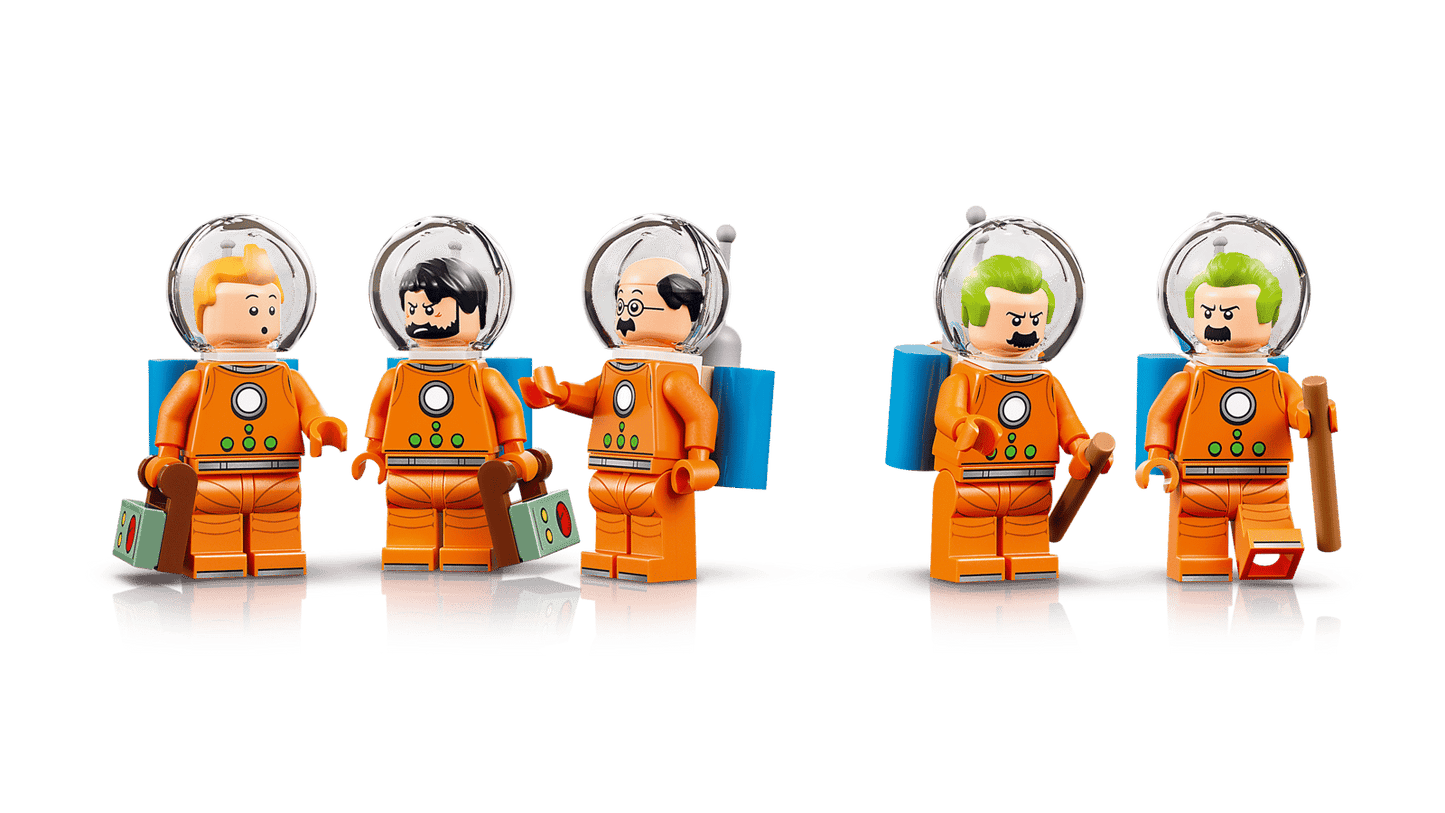 21367 LEGO Ideas  Razzo Lunare di Tintin Set da Collezione