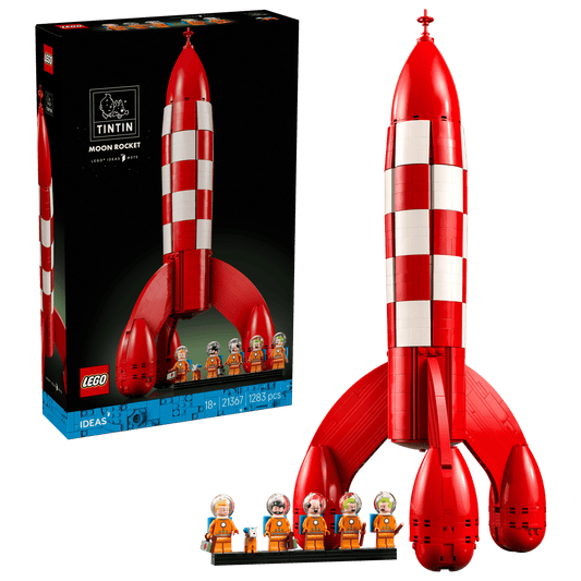 21367 LEGO Ideas  Razzo Lunare di Tintin Set da Collezione