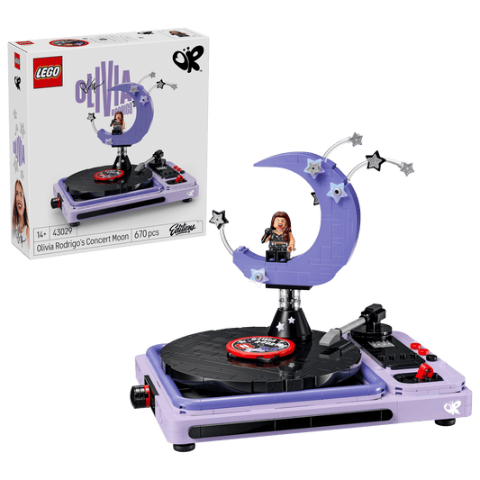 43029 Lego Editions Music La mezzaluna del concerto di Olivia Rodrigo