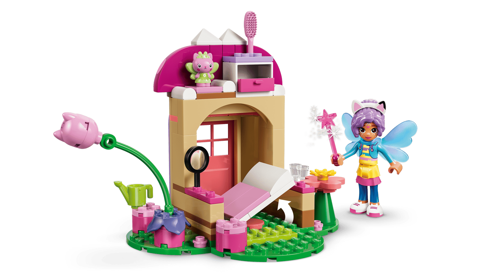 11212 Lego Gabby's Dollhouse La casa in giardino di Gattina Fatina