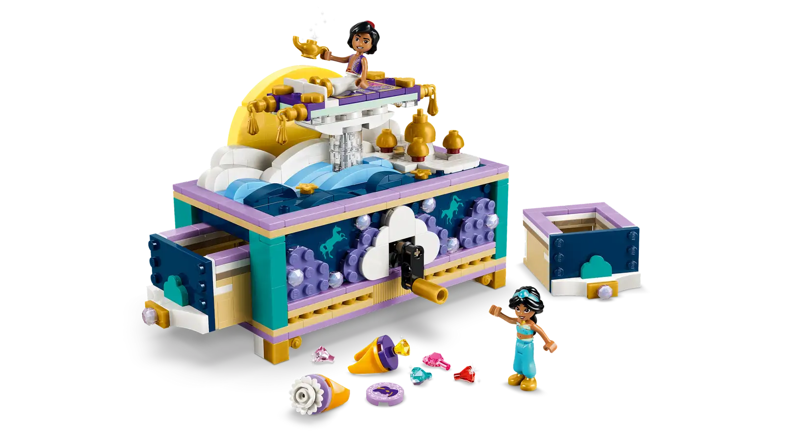 43295 Lego Box Gioielli di Jasmine Scrigno Disney Princess Aladdin
