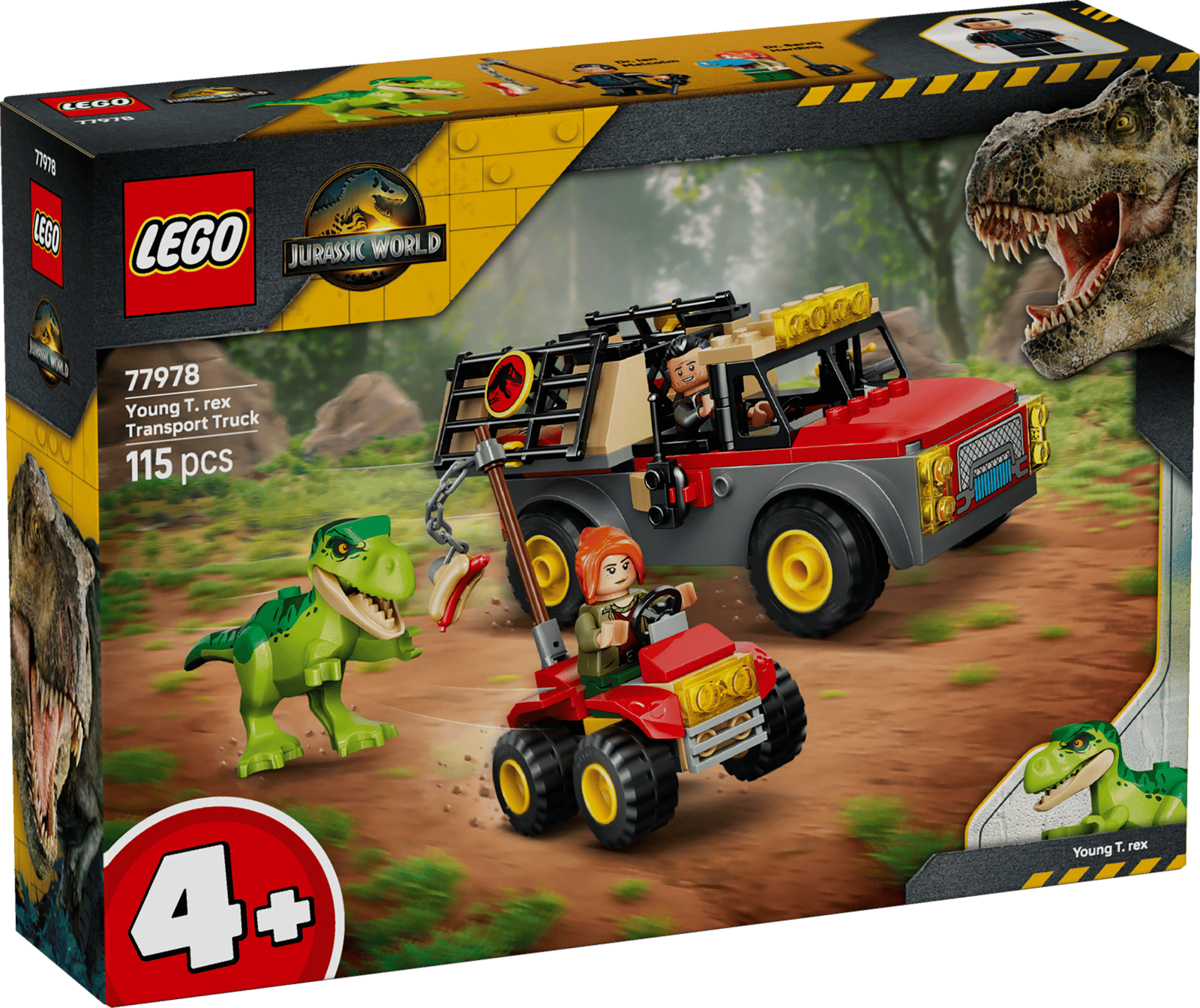 77978 Lego Jurassic World Camion da trasporto per il giovane T. rex