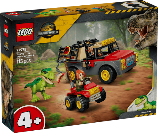 77978 Lego Jurassic World Camion da trasporto per il giovane T. rex