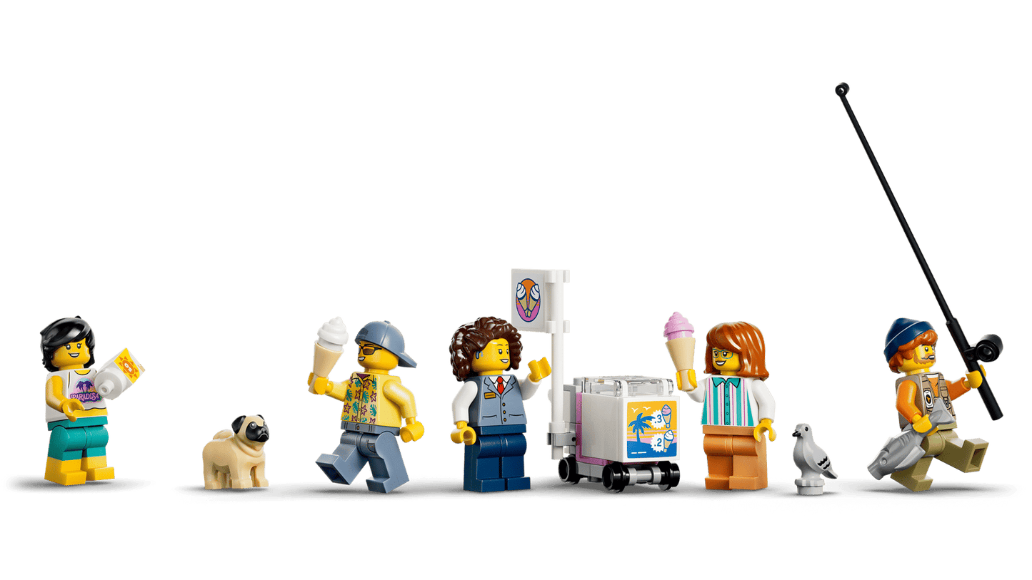 60506 Lego City Tram classico della spiaggia