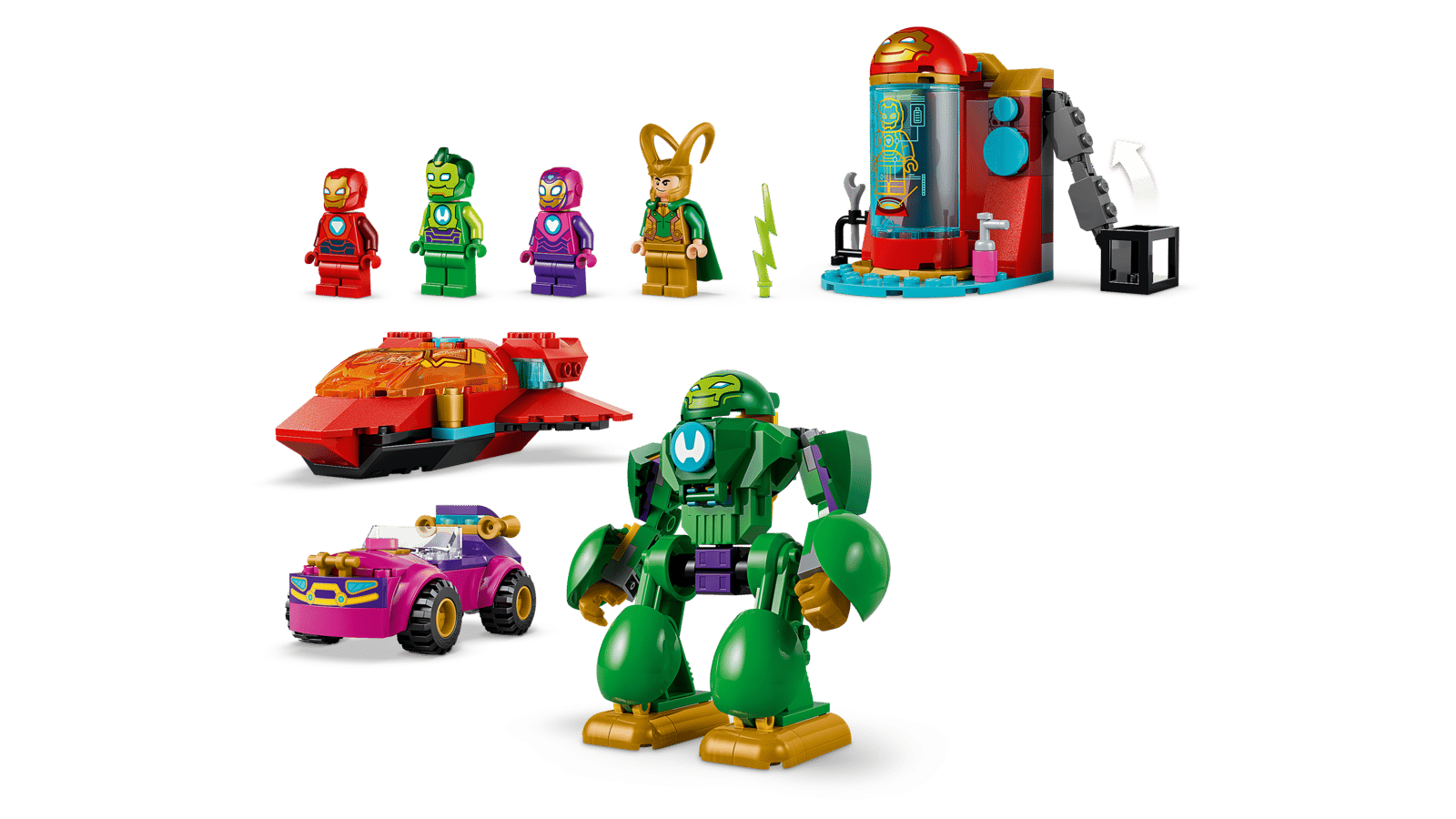 11211 Lego Marvel Superheroes Loki vs. Team Iron Man