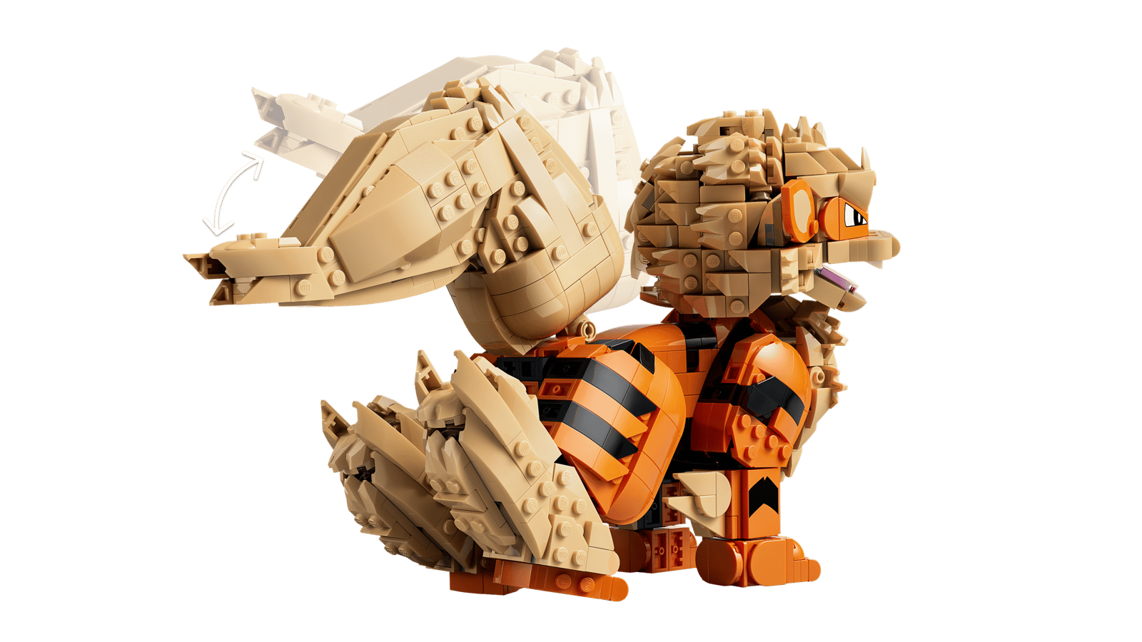 72160 Lego Pokemon Arcanine