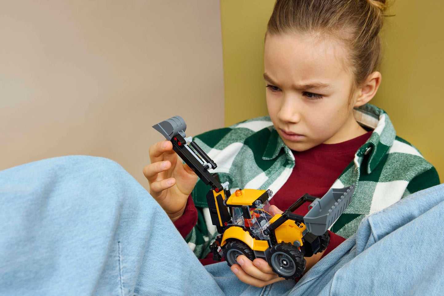 60480 Lego City Scavatrice da cantiere gialla