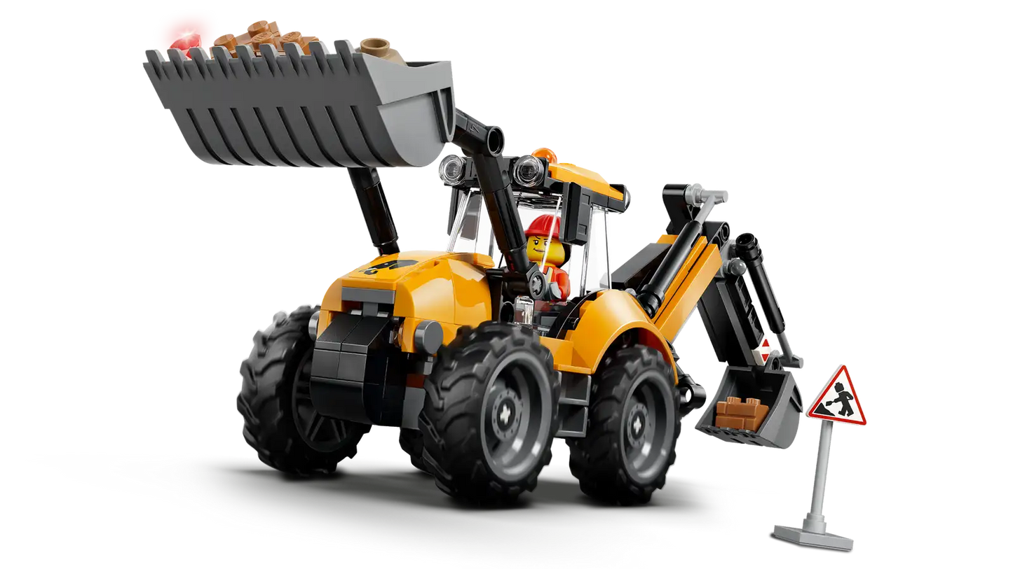 60480 Lego City Scavatrice da cantiere gialla
