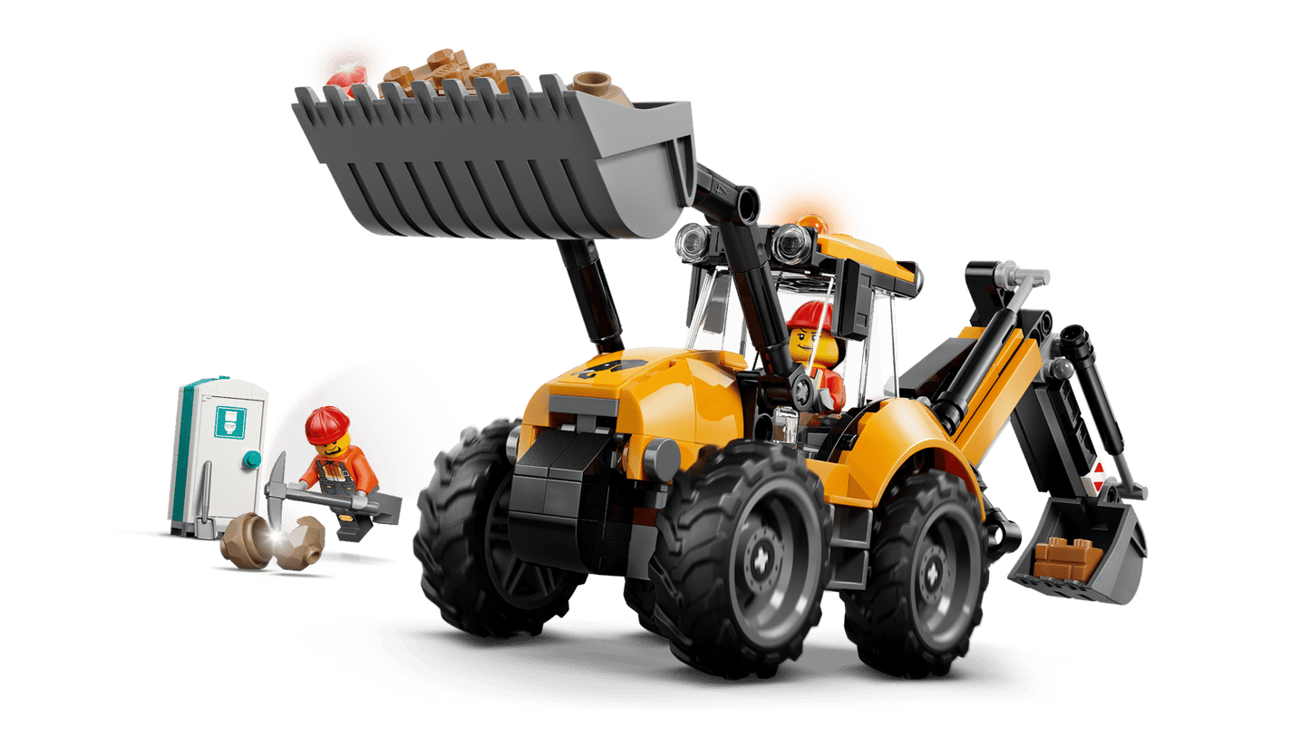 60480 Lego City Scavatrice da cantiere gialla
