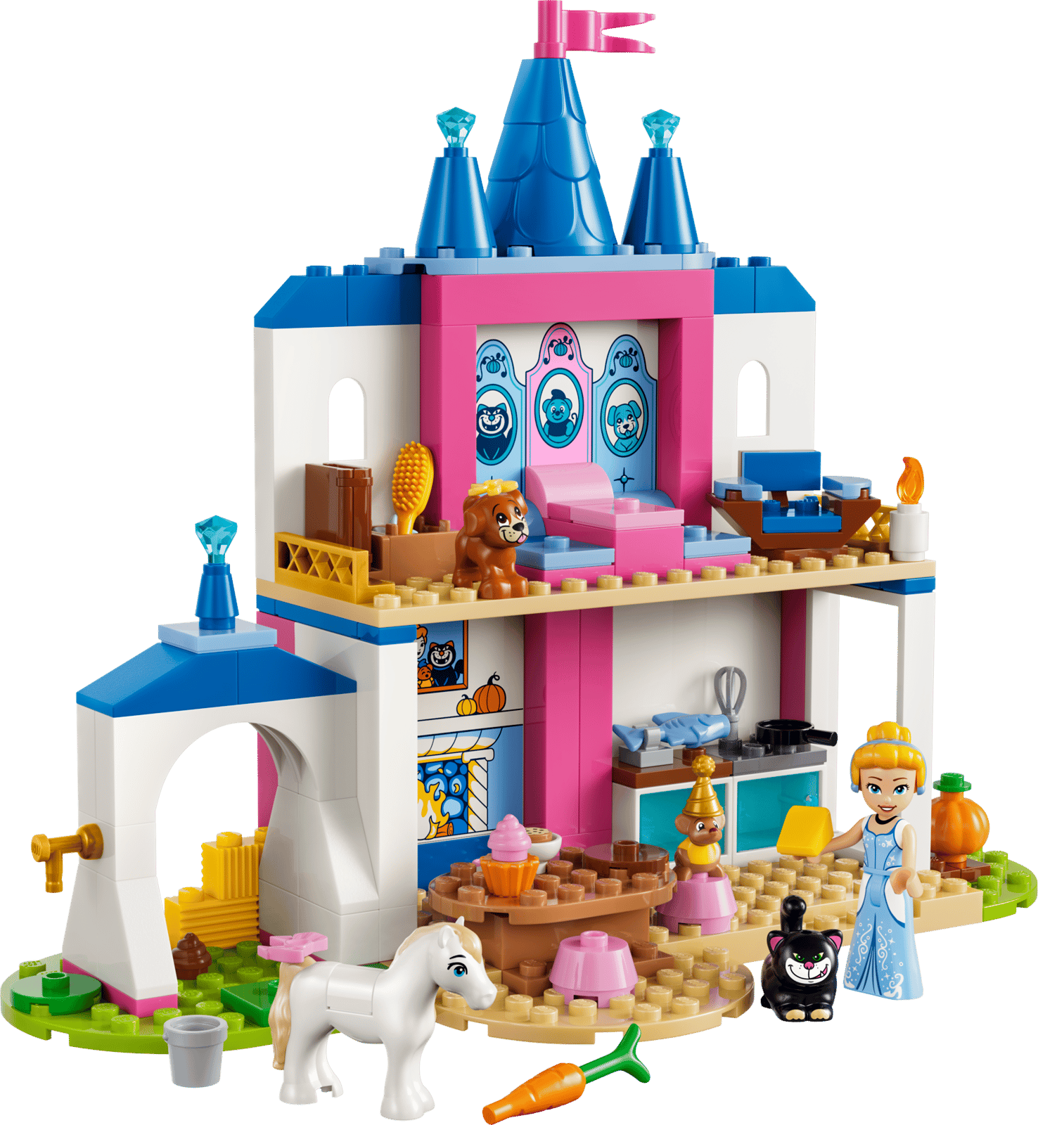 43283 Lego Disney Castello degli amici animali di Cenerentola