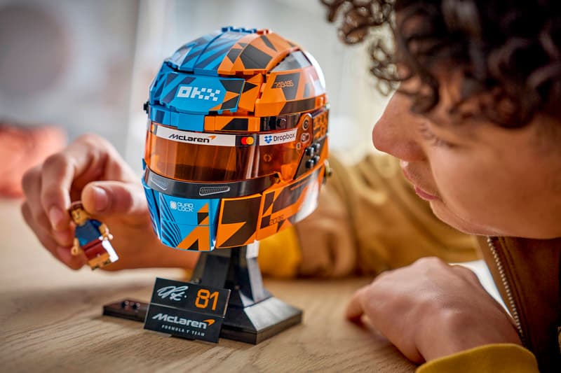 43017 Lego  Editions  Casco F1 Piastri Scuderia McLaren