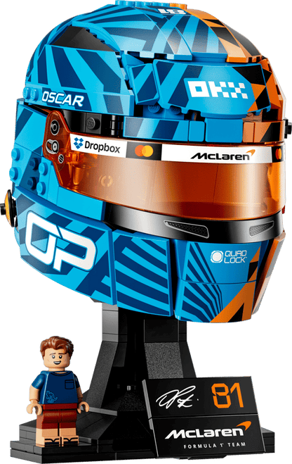 43017 Lego  Editions  Casco F1 Piastri Scuderia McLaren