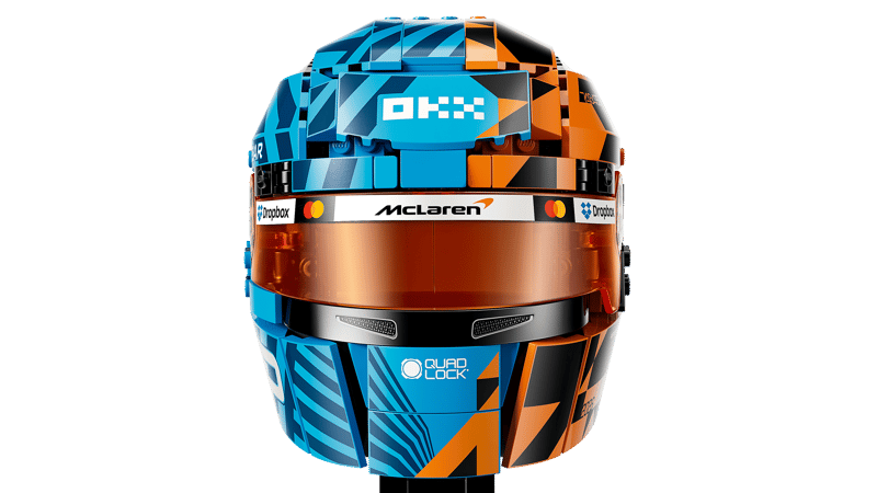 43017 Lego  Editions  Casco F1 Piastri Scuderia McLaren