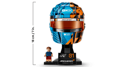 43017 Lego  Editions  Casco F1 Piastri Scuderia McLaren