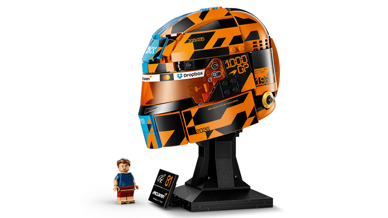 43017 Lego  Editions  Casco F1 Piastri Scuderia McLaren