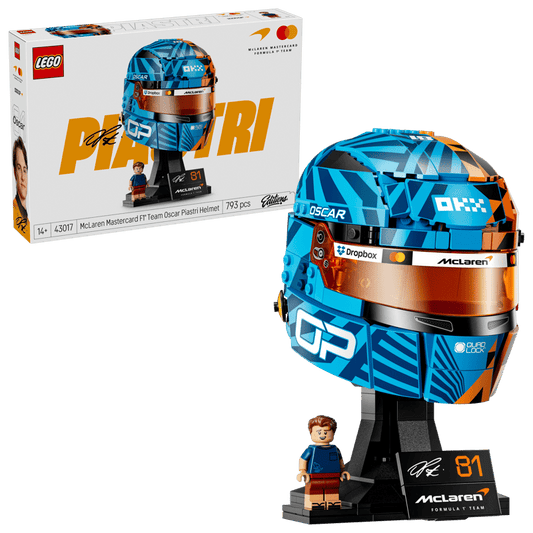 43017 Lego  Editions  Casco F1 Piastri Scuderia McLaren