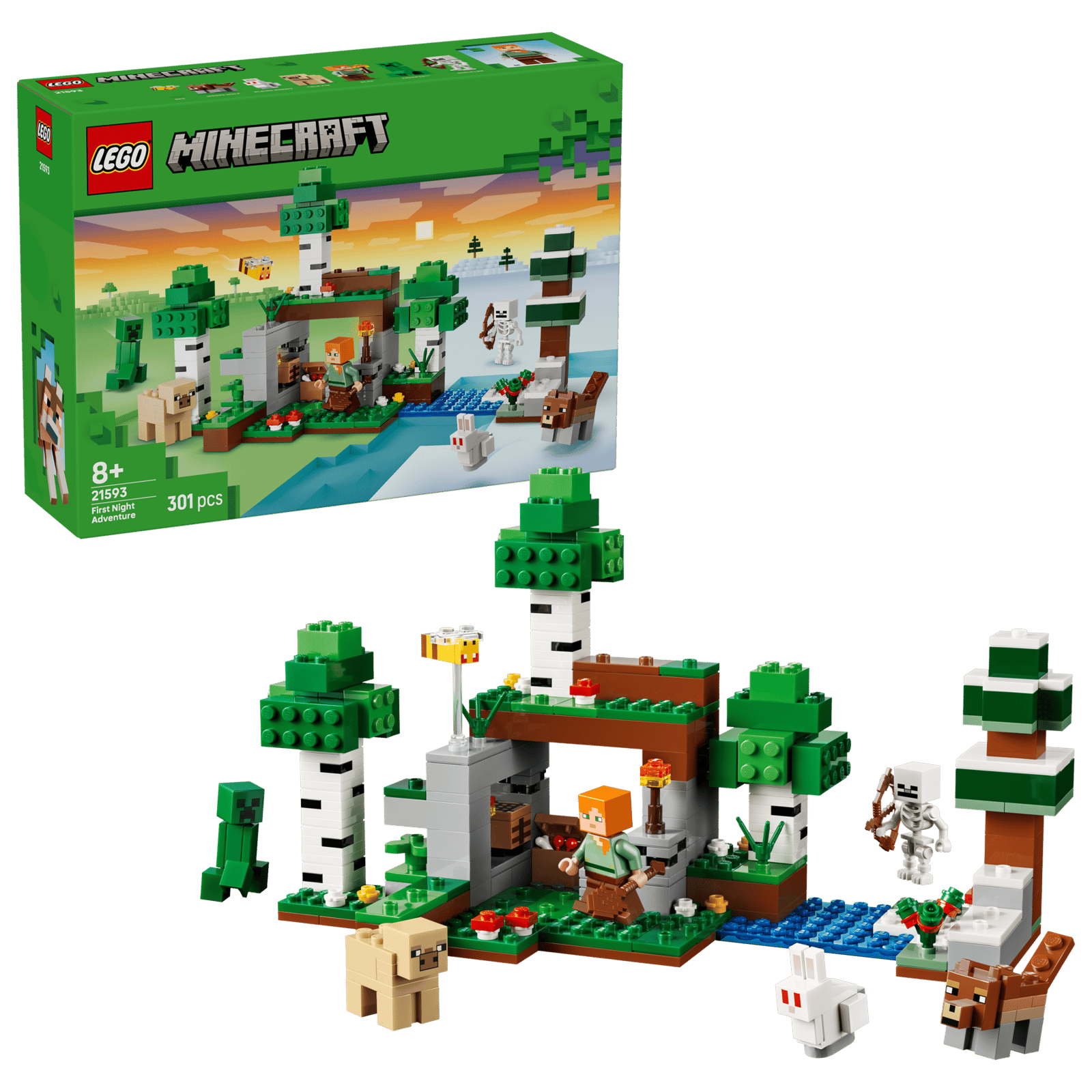 21593 Lego Minecraft Avventura della prima notte