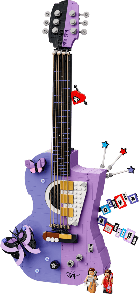 43031 Lego Editions Music La chitarra bicolore di Olivia Rodrigo