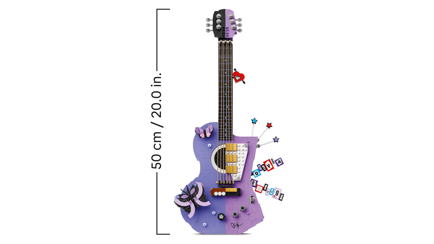 43031 Lego Editions Music La chitarra bicolore di Olivia Rodrigo