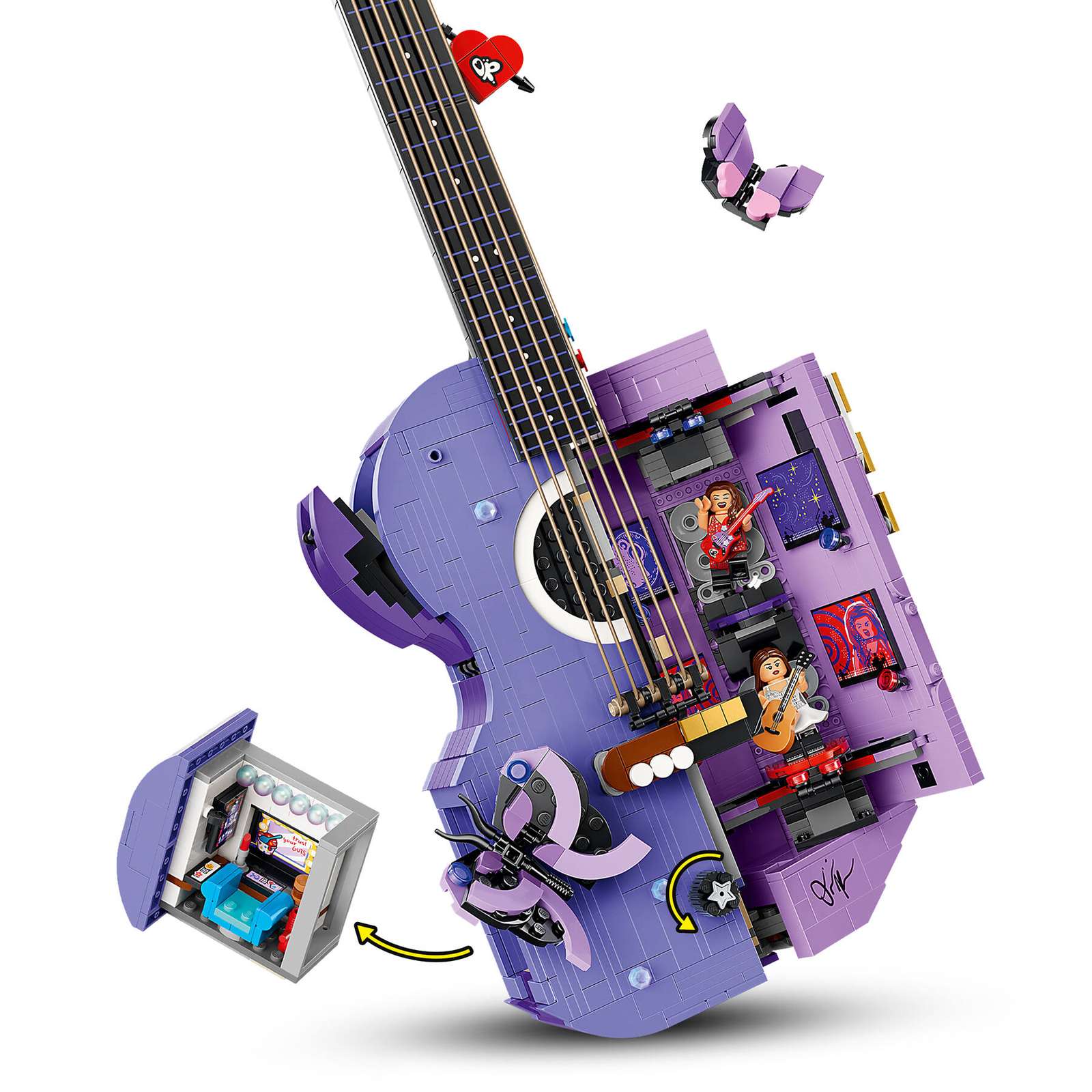 43031 Lego Editions Music La chitarra bicolore di Olivia Rodrigo