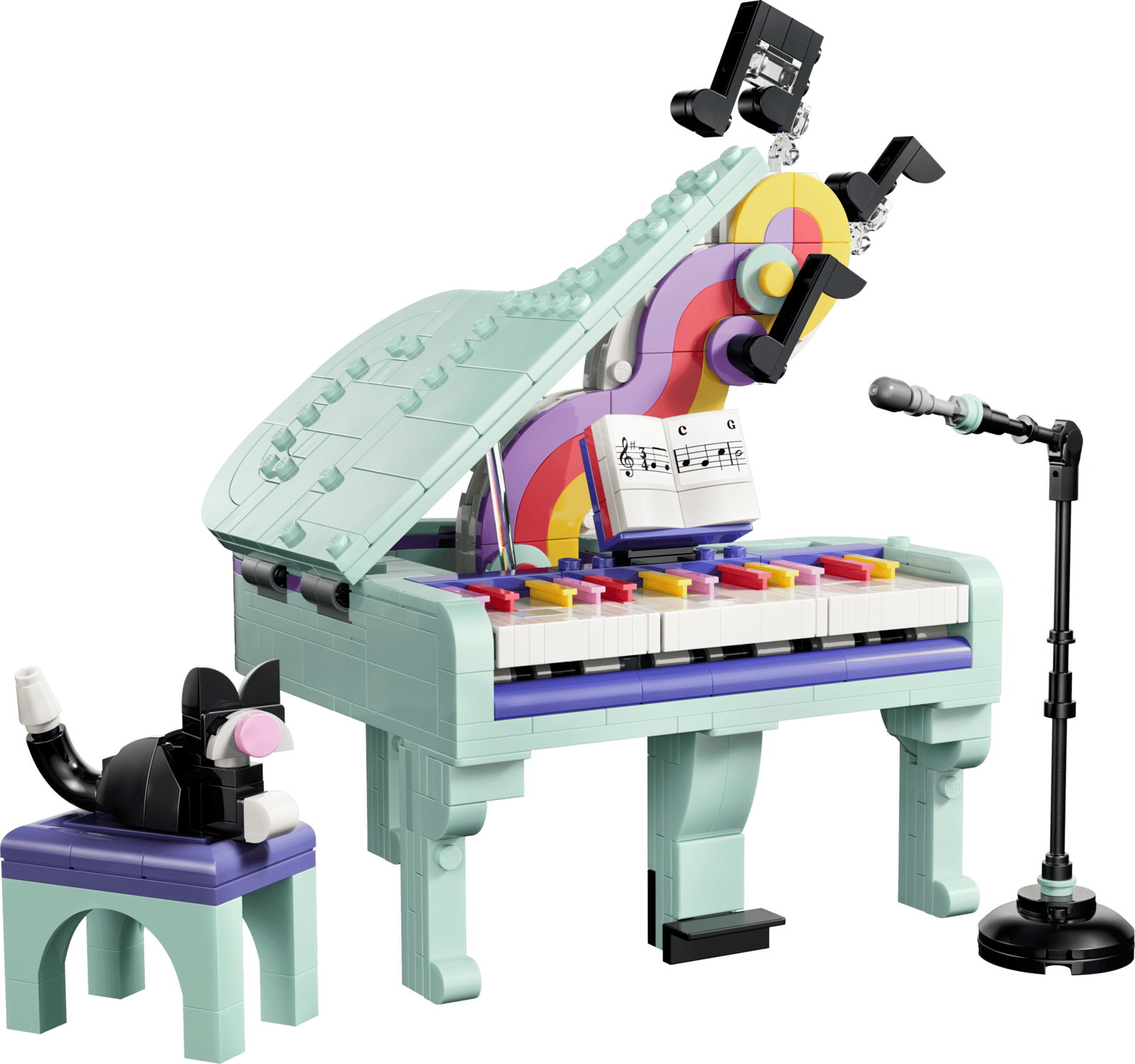 31392 Lego Creator Pianoforte decorativo con gatto