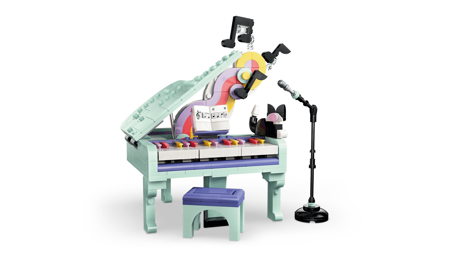 31392 Lego Creator Pianoforte decorativo con gatto