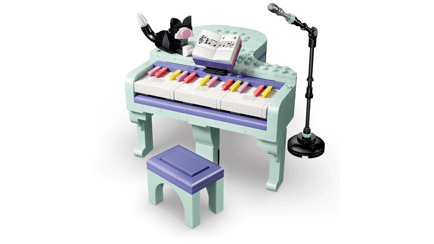 31392 Lego Creator Pianoforte decorativo con gatto