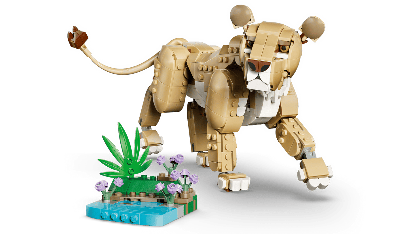 31386 Lego Creator Animali selvatici: Leone Maestoso