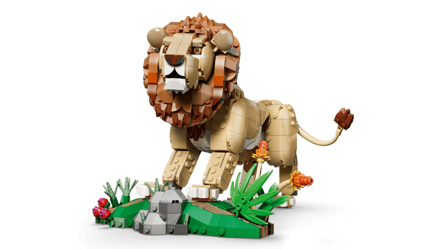 31386 Lego Creator Animali selvatici: Leone Maestoso