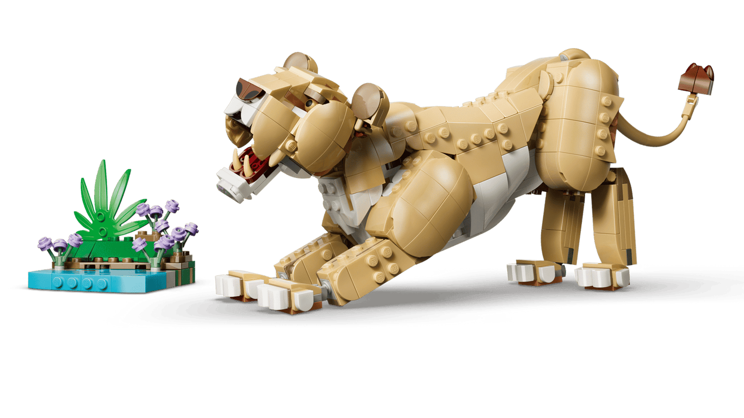 31386 Lego Creator Animali selvatici: Leone Maestoso