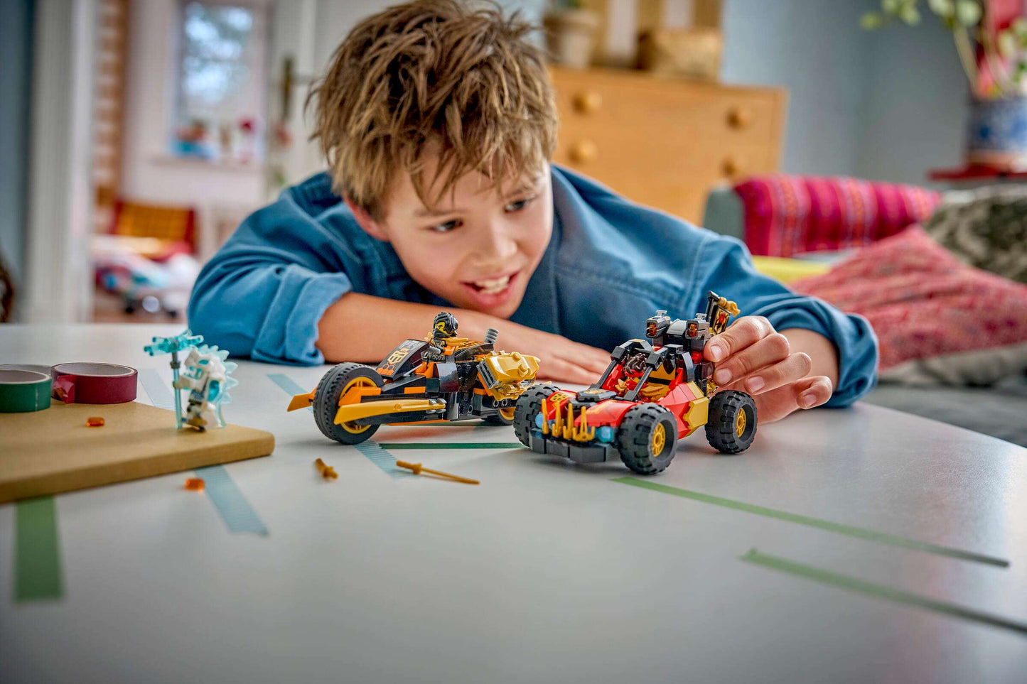 71864 Lego Ninjago Veicoli combinanti di Kai e Cole