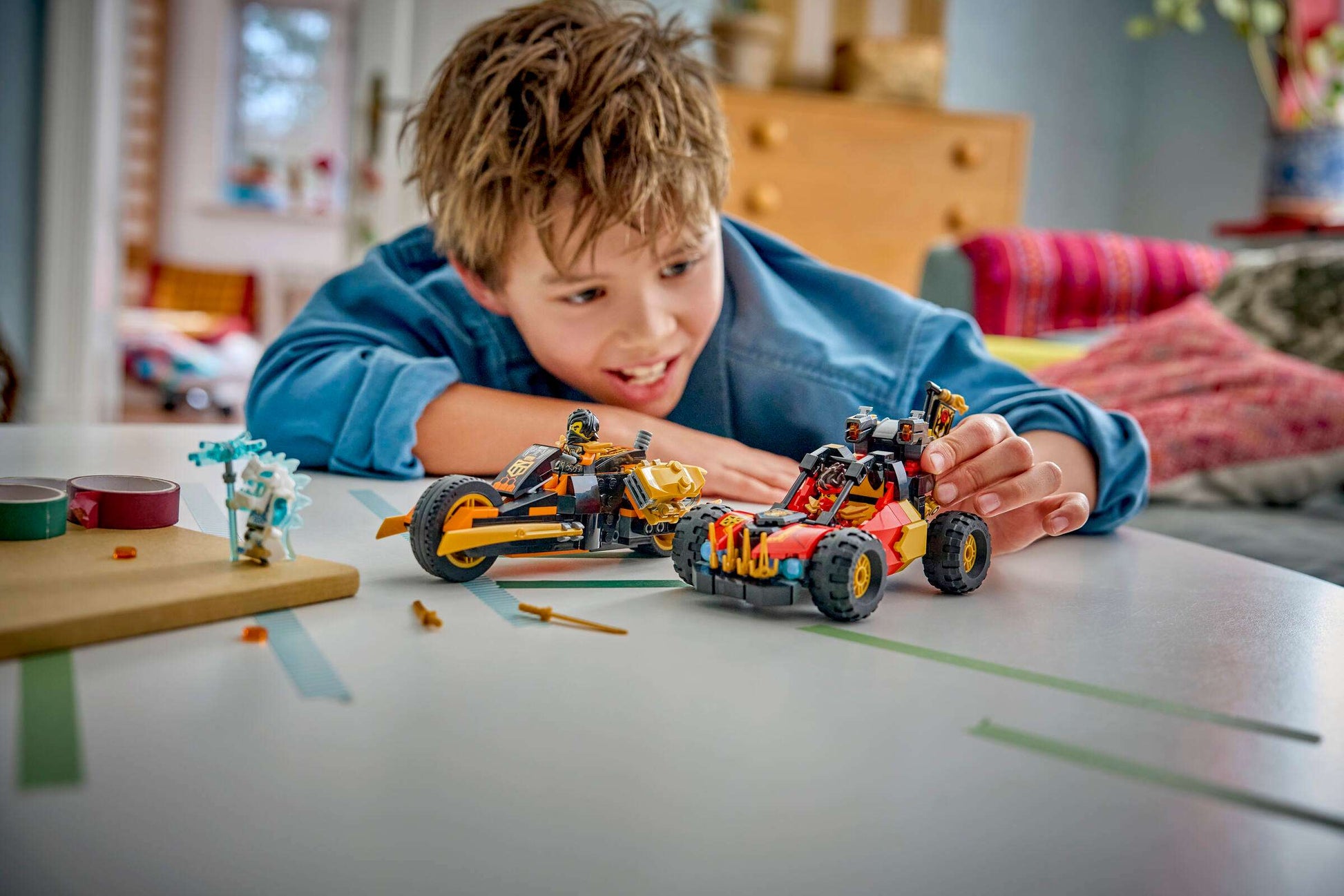 71864 Lego Ninjago Veicoli combinanti di Kai e Cole