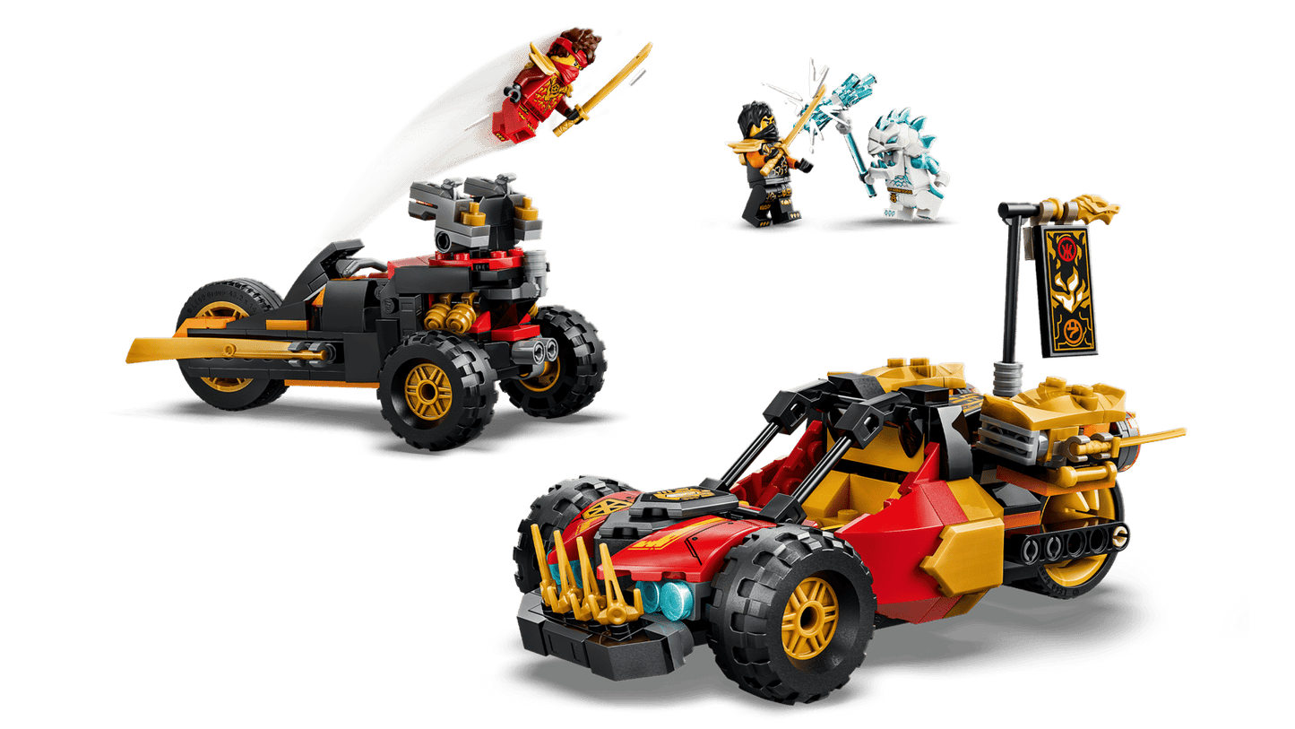 71864 Lego Ninjago Veicoli combinanti di Kai e Cole