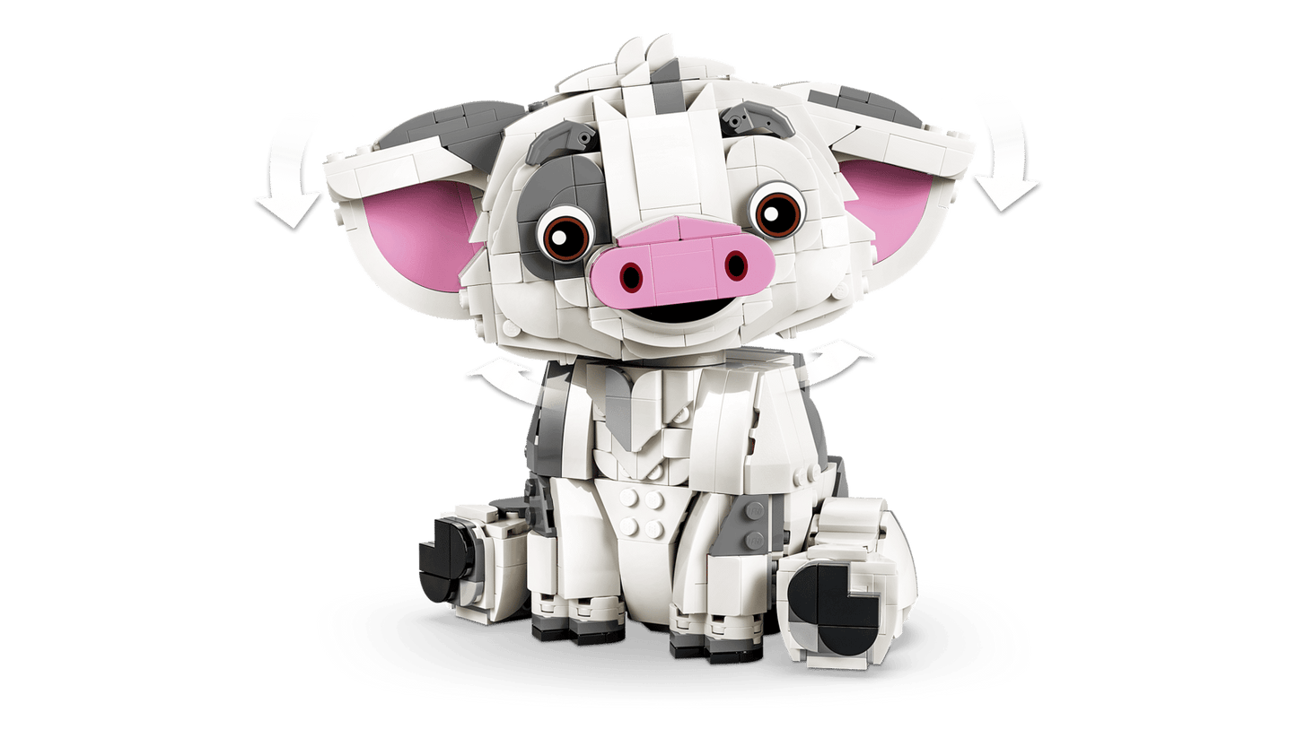 43292 LEGO Disney 43292 Pua  Personaggio Disney Vaiana da Costruire
