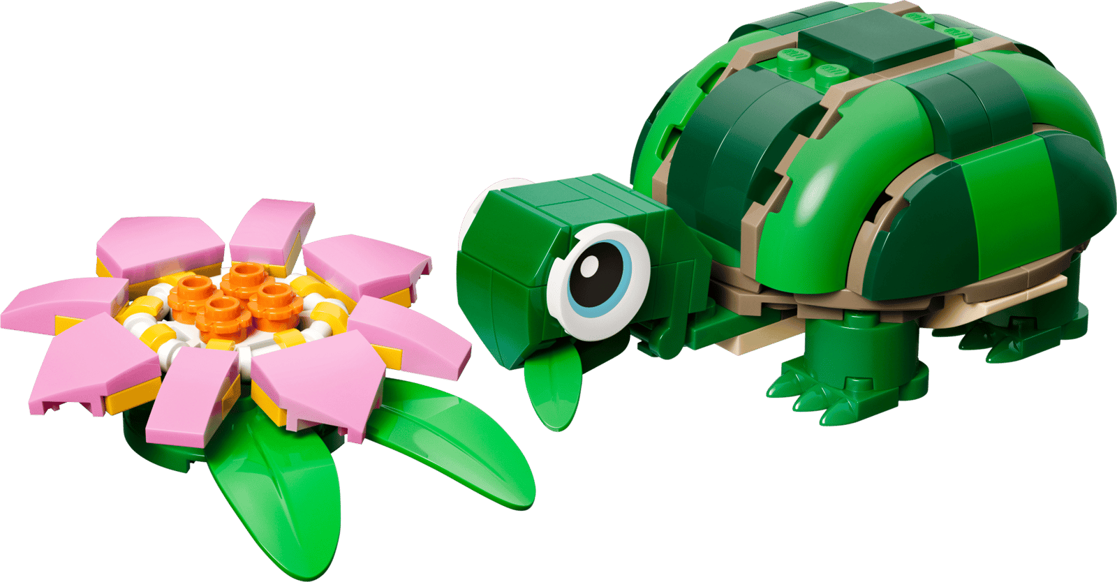 31377 LEGO Creator Tartaruga con fiore di ninfea